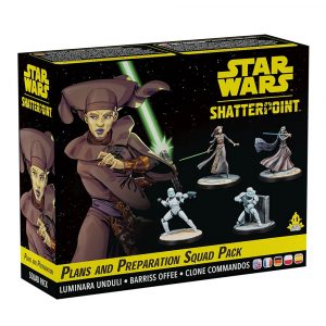 Star Wars: Shatterpoint Plans & Preparation Squad Pack (Luminara Unduli)